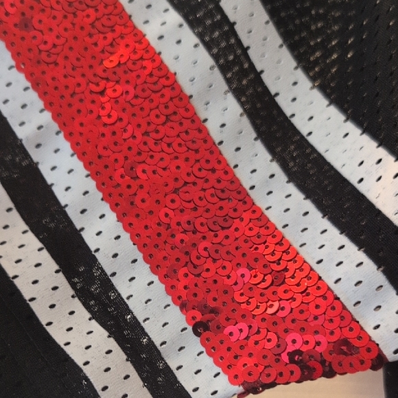 PINK Victoria's Secret Black and Pink Kids Jersey - Picture 5 of 5